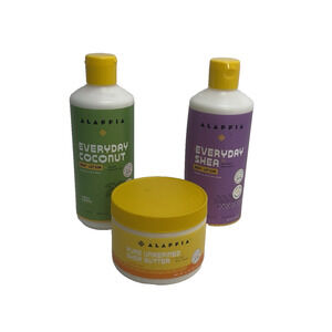Alaffia Everyday Coconut & Shea Butter Lotion & Pure Unrefined Shea Butter